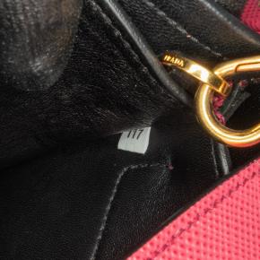 Prada Pink Medium Saffiano Cuir Double Tote Bag 9