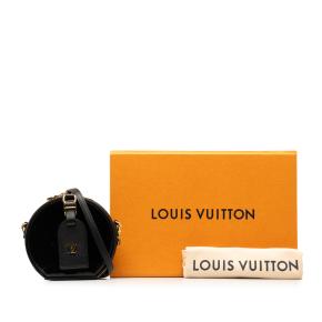 Louis Vuitton Black Vernis Mini Boite Chapeau Souple Crossbody Bag 10