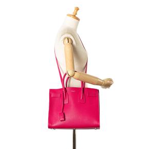 Saint Laurent Pink Small Sac De Jour 11