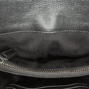 Saint Laurent Black Sheepskin Matelasse Chevron Monogram College Crossbody Bag 5