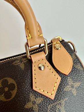 Louis Vuitton Monogrammed Coated Canvas Nano Speedy 5