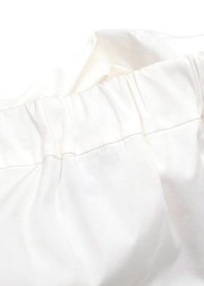 Oscar De La Renta White Pleated Mini Skirt 7