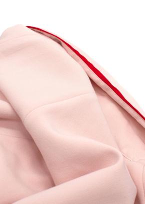 Sleeper Pink and Red Trim Belted Stretch Robe 9