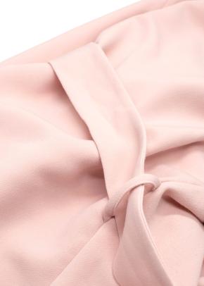 Sleeper Pink and Red Trim Belted Stretch Robe 10