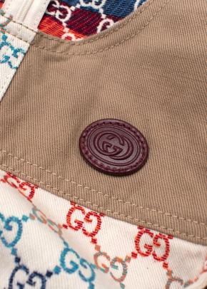 Gucci Kids Multi-coloured Jacquard Dress 8