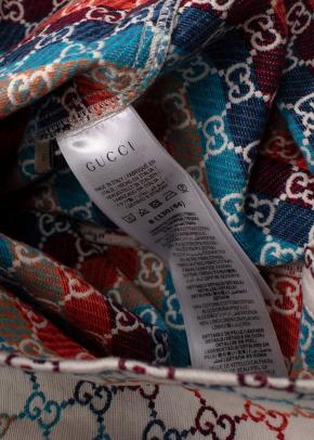 Gucci Kids Multi-coloured Jacquard Dress 9