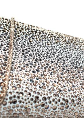 Bvlgari Silver Crystal Embellished Serpenti Forever Crossbody Bag 11