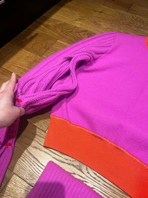 Roksanda Hot Pink/Red Wool Jumper 6