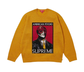 Supreme Mustard 'American Psycho' Jumper 2