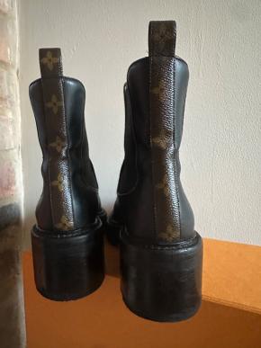 Louis Vuitton Black Beauborg Tuus Boots 4