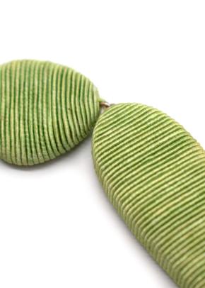Rebecca De Ravenel Green Tiered Earrings 5