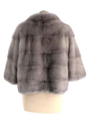 Marco Gianotti Grey Mink Fur Short Jacket 2