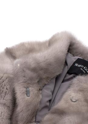 Marco Gianotti Grey Mink Fur Short Jacket 4