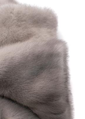Marco Gianotti Grey Mink Fur Short Jacket 3
