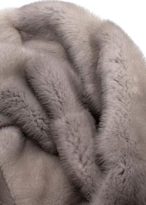 Marco Gianotti Grey Mink Fur Short Jacket 8