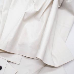 Pause KASSL Edition White Single Breasted Trench Coat 3