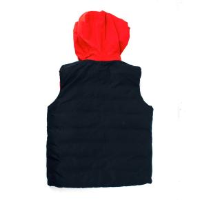 Jacadi Blue and Red Reversible Hooded Gilet 2