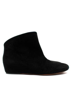 Alaia Black Suede Ankle Boots 3