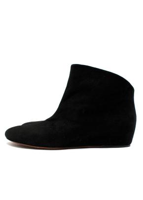 Alaia Black Suede Ankle Boots 2
