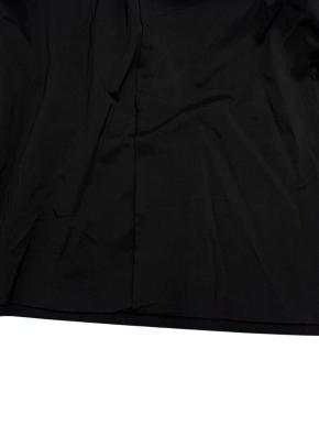 Jil Sander Black Single Breasted Wool Blend Blazer 8