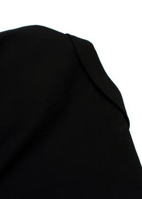 Jil Sander Black Single Breasted Wool Blend Blazer 6