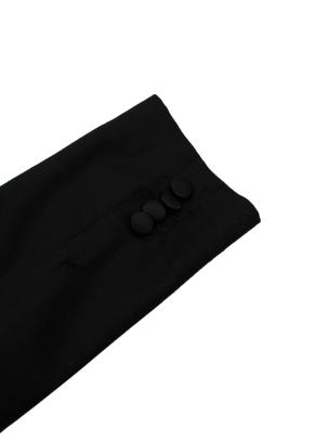 Dolce & Gabbana Kid's Black Single Breasted Wool Silk Blend Blazer 4