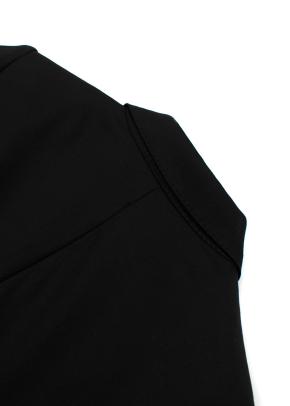 Dolce & Gabbana Kid's Black Single Breasted Wool Silk Blend Blazer 6