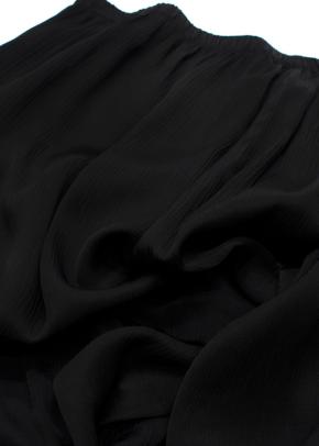 Eileen Fisher Black Pleated Wide Leg Trousers 3