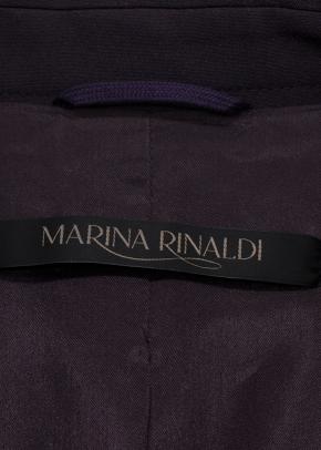 Marina Rinaldi Aubergine Single Breasted Blazer and Trouser Suit 8