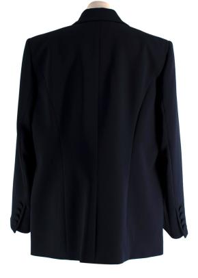 Marina Rinaldi Navy Cady Double Breasted Blazer 2