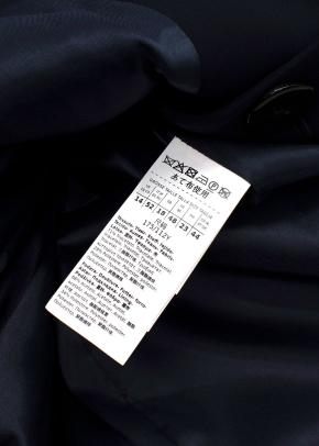 Marina Rinaldi Navy Cady Double Breasted Blazer 9