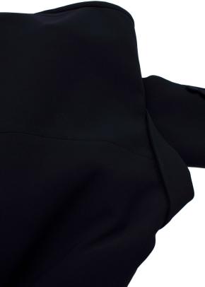 Marina Rinaldi Navy Cady Double Breasted Blazer 7