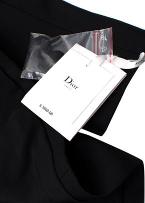 Christian Dior Black Wool and Silk Blazer and Trouser Suit 8