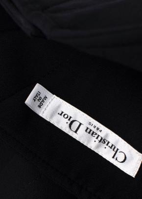 Christian Dior Black Wool and Silk Blazer and Trouser Suit 11