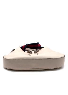 Gucci White Leather Dionysus Hobo Bag 3