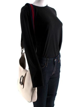 Gucci White Leather Dionysus Hobo Bag 7