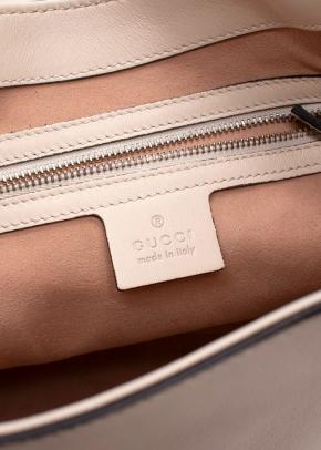 Gucci White Leather Dionysus Hobo Bag 14