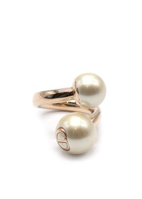 Dior Wrap Faux Pearl Ring 5