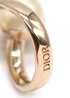 Dior Wrap Faux Pearl Ring 4