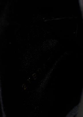 Prada Black Grained Leather Chelsea Boots 6