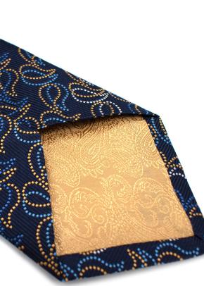 Turnbull Asser Blue Loose Paisley Tie 3