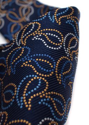 Turnbull Asser Blue Loose Paisley Tie 4