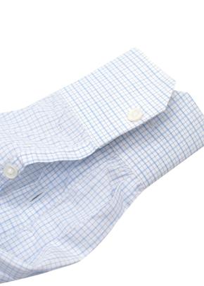 M.Bardelli Pale Blue Check Shirt 3