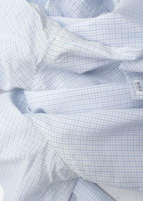 M.Bardelli Pale Blue Check Shirt 5