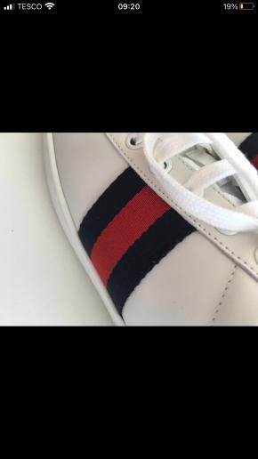 Gucci White Ace Trainers 13