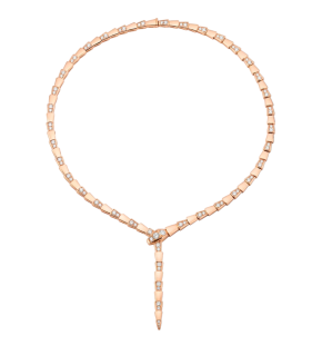 Bvlgari Rose Gold Serpenti Viper Necklace 5