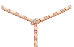 Bvlgari Rose Gold Serpenti Viper Necklace 4