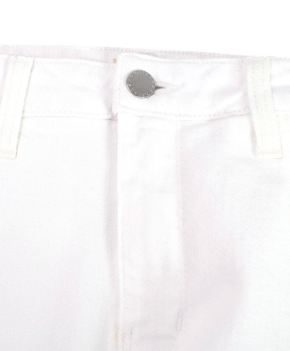 L'Agence White Oriana Straight Leg Jeans 5