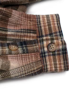 Polo Ralph Lauren Brown Plaid Wool-Blend Tweed Shirt 5
