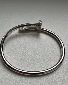 White Gold Diamond Set Juste Un Clou Bracelet 5